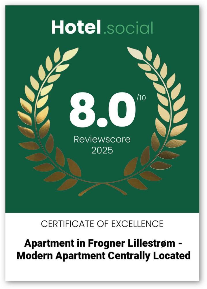 Jeci Apartment In Frogner Lillestrom - Modern And Central Eksteriør bilde